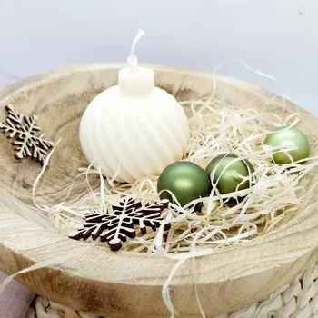 Svíčka Svíčka ze sójového vosku, baňka, 180 g