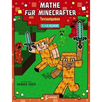 První čtění Mathe für Minecrafter - Textaufgaben 1. und 2. Klasse - Brack, Amanda