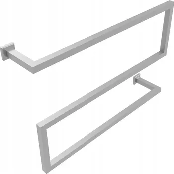 Věšák NEREZOVÝ VĚŠÁK NA RUČNÍKY NA ZEĎ DO KOUPELNY LOFT XL INOX