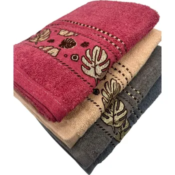 Fashion Froté osušky EUFORIA mix barev 70x140 cm /11 Barva: Červená, rozměr: 70x140cm