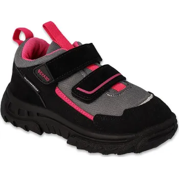 BEFADO TREK 515Y008 trekingové boty černo / růžové Velikost: 31