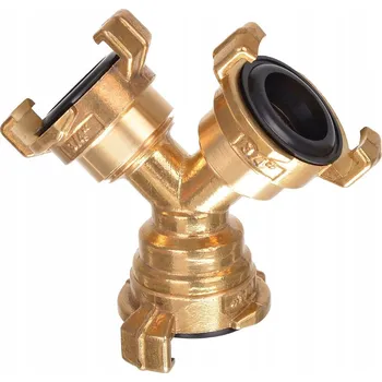 Kloubová spojka T-rozdělovač GEKA pro zahradní hadici, rozdělovač, rozdvojka, rychlospojka