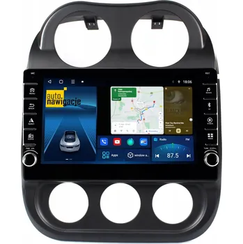 GPS GPS Navigace Autorádio Jeep Compass 2008-2015 Android