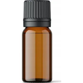 Láhev Hnědá skleněná lahvička s kapátkem