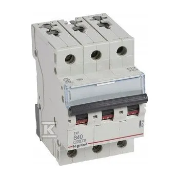 vypínač JIŠTIČ NADPROUDOVÝ 3P B40 A 6kA 400VDC LEGRAND 403403