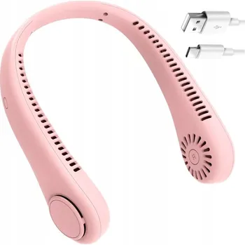 Domácí ventilátor Mini ventilátor BNTrade BN_WENTYLATOR_RÓŻOWY růžový