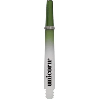 Příslušenství pro šipky Násadky na šipky Unicorn Gripper3 two-tone-zelené, bílé, dlouhé