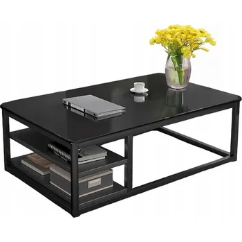 Konferenční stolek Konferenční stolek Muvu obdélníkový 120 x 60 x 46 cm černý