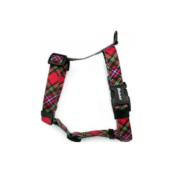 Postroj pro psa Postroj pro psa Guard ve skotské kostce L/XL