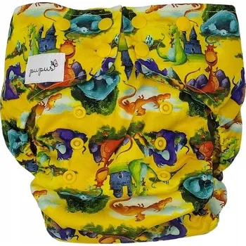 Zavinovačka Zavinovačka PUL XL (15-22 kg), Dvojité gumičky a patentky ve 2 řadách, Draci, Pupus