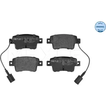Brzdová destička Sada brzdových destiček, kotoučová brzda MEYLE 025 243 4917/W