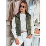 Dámská vesta DSTREET CHIPUFF ZELENÁ XXL