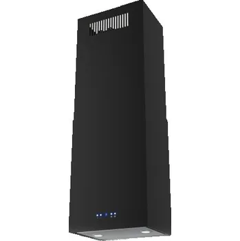 Digestoř VDB Ostrůvková digestoř Cube W Black černá, unikátní LED, TICHÁ, ZÁRUKA