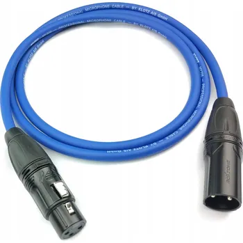 Audio kabel Kabel XLR - XLR LGJ Group KLOTZ MY206 BLU XLR Roxtone 4 m