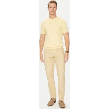 Pánské oblečení Marciano Guess Kalhoty z materiálu 5GHB21 2304Z Béžová Slim Fit 52