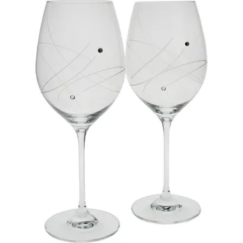 Sklenice Sklenice na červené víno Swarovski 470 ml sada 6 ks (Sklenice Swarovski na víno)