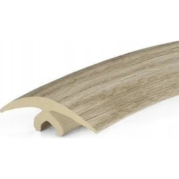 soklová lišta Prahová dilatační lišta ohebná pro oblouky 12m DUB BELFAST Profil A