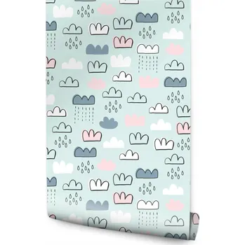 Tapeta Tapeta na zeď do dětského pokoje obláčky nebe