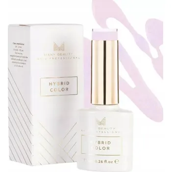 Přípravek na nehty RŮŽOVÝ TŘPYTIVÝ HYBRIDNÍ LAK NA NEHTY|1008 FROSTY ROSE| HYBRID COLOR|UV