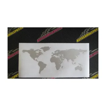 Samolepící dekorace World mapa světa (19 - modrá dynamic) SAMOLEPKA NA AUTO, NÁLEPKA, FÓLIE, POLEP, TUNING, VLASTNÍ TEXT, TISK, AUTOSAMOLEPKY.cz, POLEPY, OBRÁZEK, LOGO, 3D STICKERS