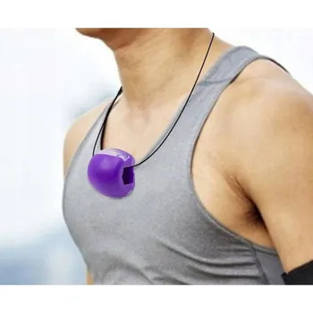 Gymnastický míč Cvičební míč Jawline Cvičebnice Double Chin Reducer Chisel Chin fialová