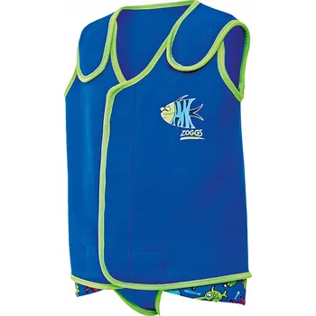 Plovací vesta Dětská plavecká vesta Zoggs Sea Saw modrá/zelená/červená 6-12 měsíců