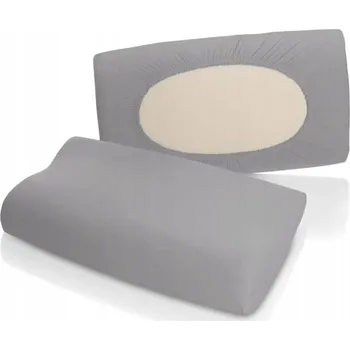 Povlak na polštářek Bavlna ortopedický povlak na polštář KAM- POL , šedý, 38 x 50 cm