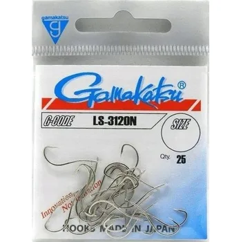Rybářský háček Háčky s protihrotem Gamakatsu LS-3120N 25 ks