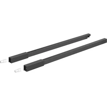 K-HETTICH Atira horní reling, 350mm, pár, hmoždinka, antracit (K-HETTICH Atira horní reling, 350mm, pár, hmoždinka, antracit)