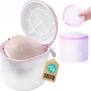 Koš na prádlo Volně stojící koš na prádlo Nice Stuff 1 l bílý