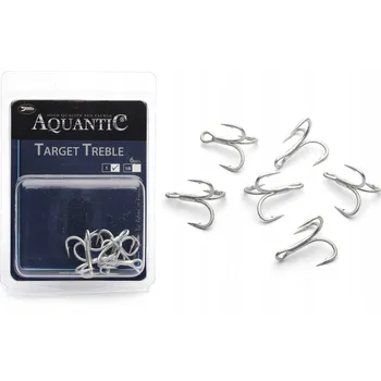 Rybářský háček Mořské háčky s protihrotem Aquantic Target 6 ks