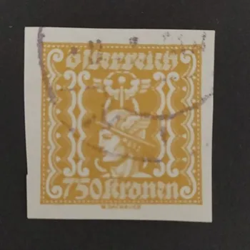 Sběratelství Známka Rakousko , 7.50Kr, Mi.416#