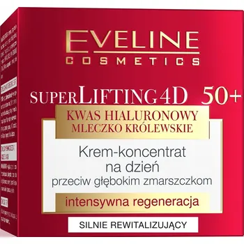 Pleťový krém Pleťový krém proti stárnutí Eveline Cosmetics Super Lifting 4D denní krém 50 ml