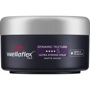 Stylingový přípravek WELLA WELLAFLEX MEN DYNAMIC MATUJÍCÍ PASTA NA VLASY PRO MUŽE 75 Ml