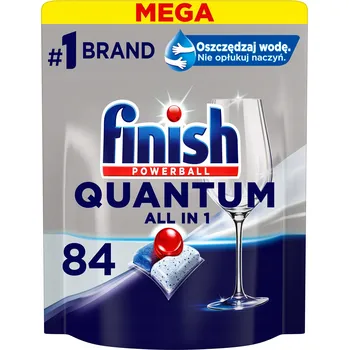 Tableta do myčky Kapsle do myčky nádobí All in One Finish 84 ks