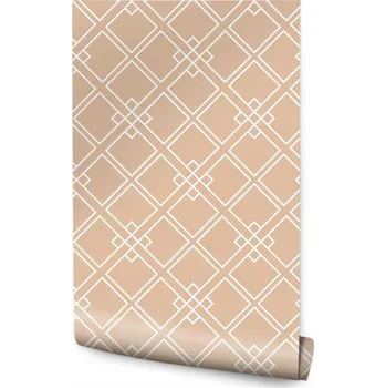 Tapeta Tapeta do obýváku moderní geometrické ornamenty