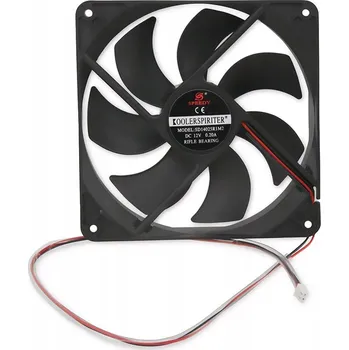 Počítačové chlazení Ventilátor 140mm 12V 2-pin Speedy Cooler Spiriter