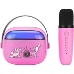 Bluetooth reproduktor GoGEN Bob a Bobek PARTY růžový