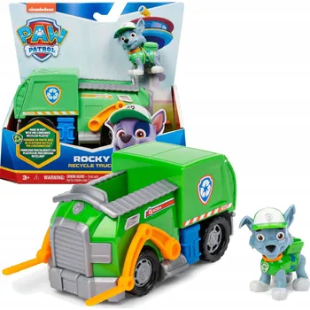 autíčko Sada Spin Master Tlapková patrola Vozidlo s figurkou Rockyho