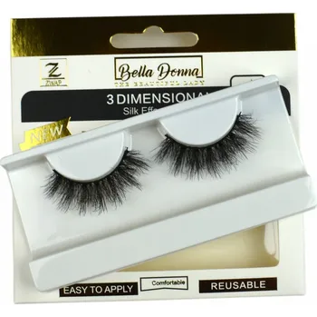 Umělé řasy UMĚLÉ HEDVÁBNÉ ŘASY NA PÁSKU 5D - D623