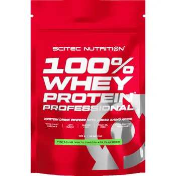 Fitness strava Scitec Nutrition 100% WP Professional 500 g pistachio white chocolate