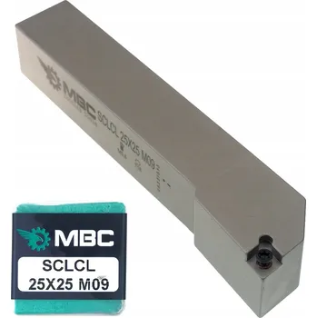 Pracovní nůž Soustružnický Nůž SCLCL 2525 M09 MBC s břitovou destičkou CCMT 09T3