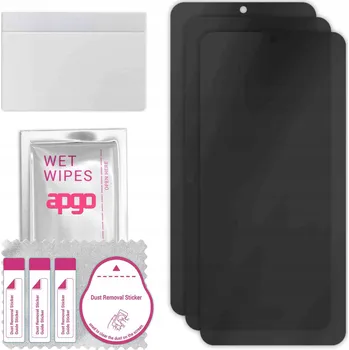 Pouzdro na mobilní telefon 3x Hybridní Sklo s filtrem soukromí pro vivo Y91, PRIVACY