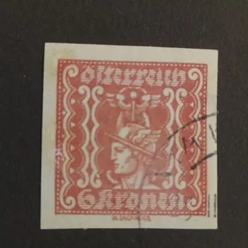 Sběratelství Známka Rakousko , 6Kr, Mi.415#