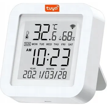 Senzor teploty a vlhkosti TUYA s připojením k WiFi