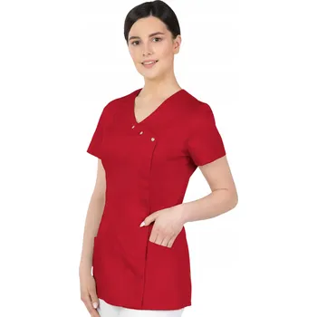 Dámské sako 36 DÁMSKÝ ZDRAVOTNICKÝ PLÁŠŤ KOSMETICKÝ FARTUCH 363B NA PATENTKY