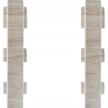 soklová lišta Spojka Salag PVC 22 x 72, délka 1 cm, dekor javor