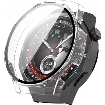 Pouzdro na mobilní telefon Ochranné Pouzdro + vestavěné Sklo / 2 v 1 pro Huawei Watch GT 5 PRO 46 mm