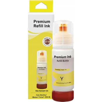 INKOUST V LAHVIČKÁCH ŽLUTÝ PRO EPSON L3101 L3110 L3160 L3250 L5290