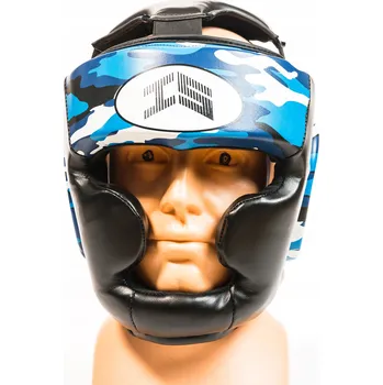 Boxerská Sparringová Helma Maskáčový Ihsan Sports vel. M